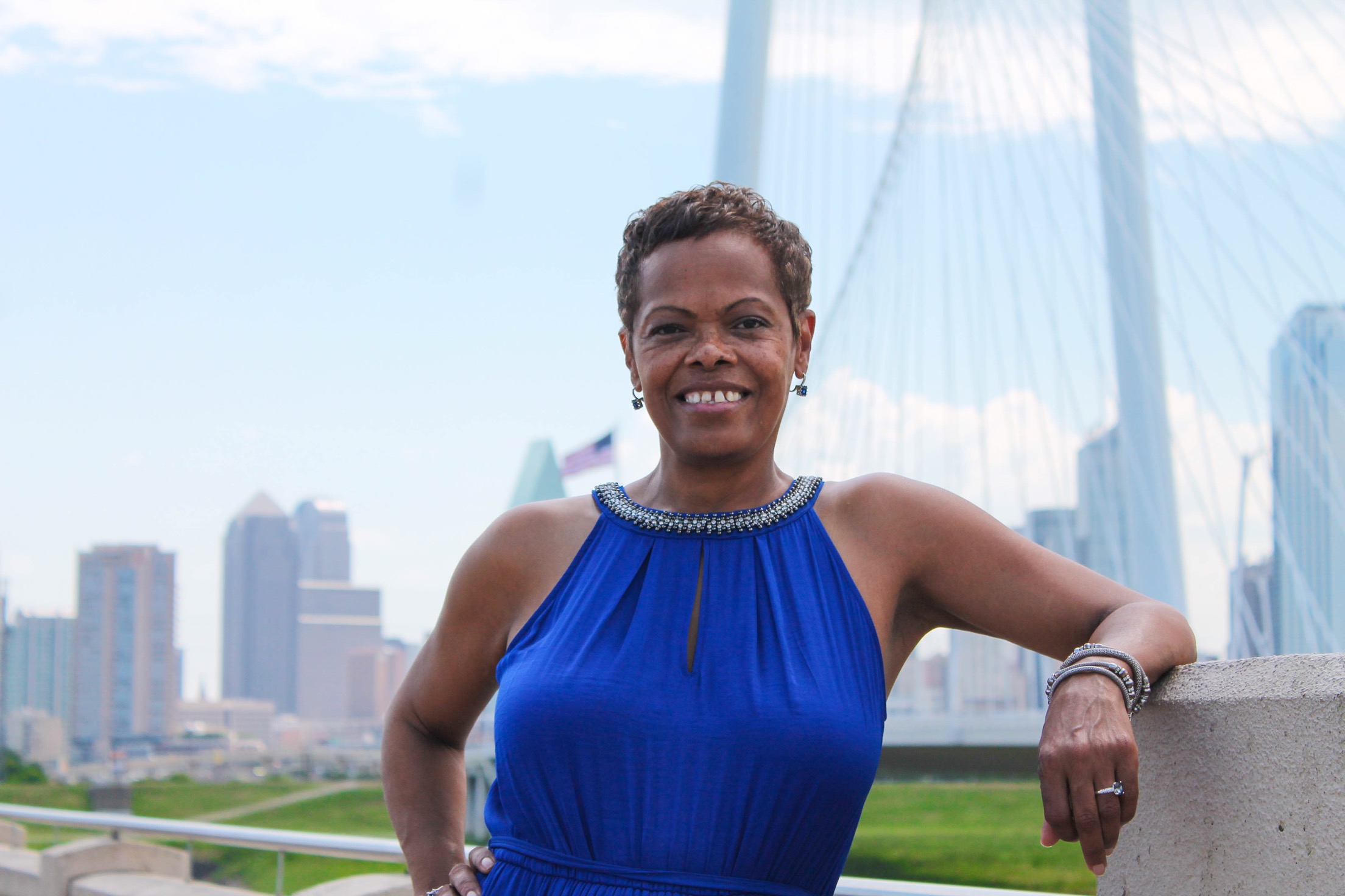 Felecia Fair, Founder of GetBlackBiz, photographed in Dallas